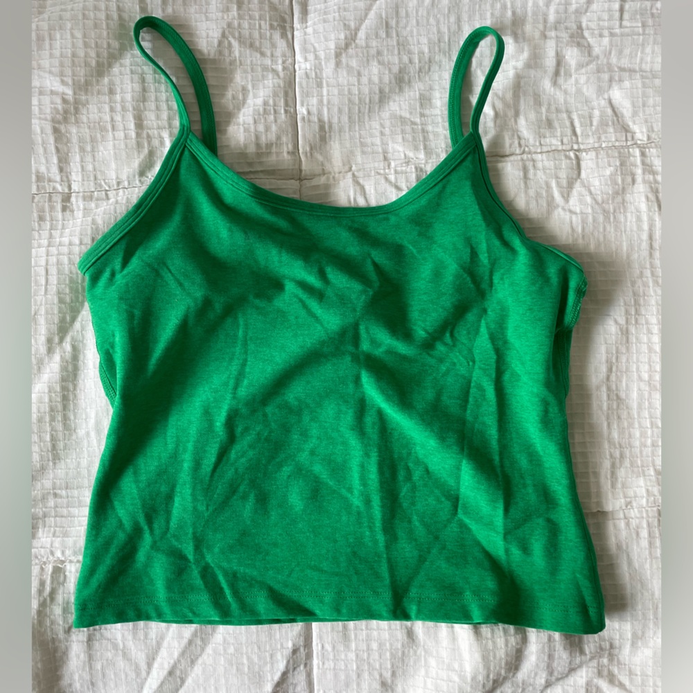 Beyond yoga workout top with bra